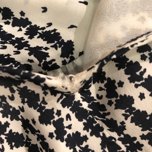 Derek Lam 10 Crosby intermix navy white dress - Picture 5 of 5